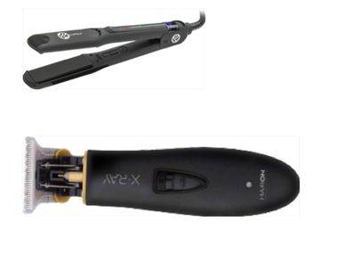 PIASTRA RETRO' STRAIGHTENER SUPER PROFESSIONAL I PIU' IN OMAGGIO TOSATRICE XRAY HAIR ON