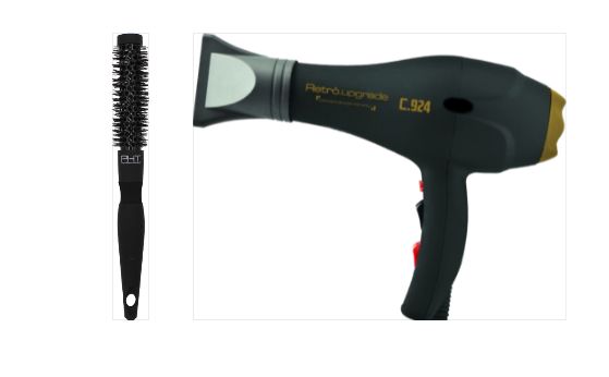 PHON RETRO' C924 BLACK PIU' IN OMAGGIO SPAZZOLA PROFESSIONALE TERMICA P.H.T MIS-20 PHON RETRO' C924 BLACK PIU' IN OMAGGIO SPAZZOLA PROFESSIONALE TERMICA P.H.T MIS-20