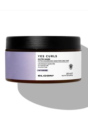 NUTRY MASK ELGON 250 ML YES CURLS NUTRY MASK ELGON 250 ML YES CURLS