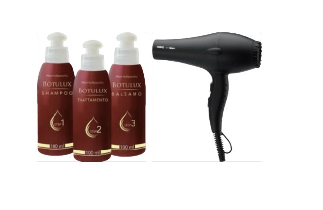 PHON MOVE AIR 9000 NERO PIU' BOTULUX RETRO' (KIT RICOSTRUTTORE DEL CAPELLO) PHON MOVE AIR 9000 NERO PIU' BOTULUX RETRO' (KIT RICOSTRUTTORE DEL CAPELLO)
