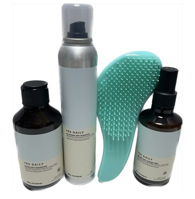 KIT YES DAILY ELGON CON DRY-SHAMPOO 200 ML,EVERYDAY SHAMPOO 250ML ,HYDRA MIST 200 ML IN OMAGGIO SPAZZOLA KOLORTANGLE ADATTA A TUTTI I TIPI DI CAPELLO PIU' PHON BLACK STAR TURBO PIUMA KIT YES DAILY ELGON CON DRY-SHAMPOO 200 ML,EVERYDAY SHAMPOO 250ML ,HYDRA MIST 200 ML IN OMAGGIO SPAZZOLA KOLORTANGLE ADATTA A TUTTI I TIPI DI CAPELLO PIU' PHON BLACK STAR TURBO PIUMA