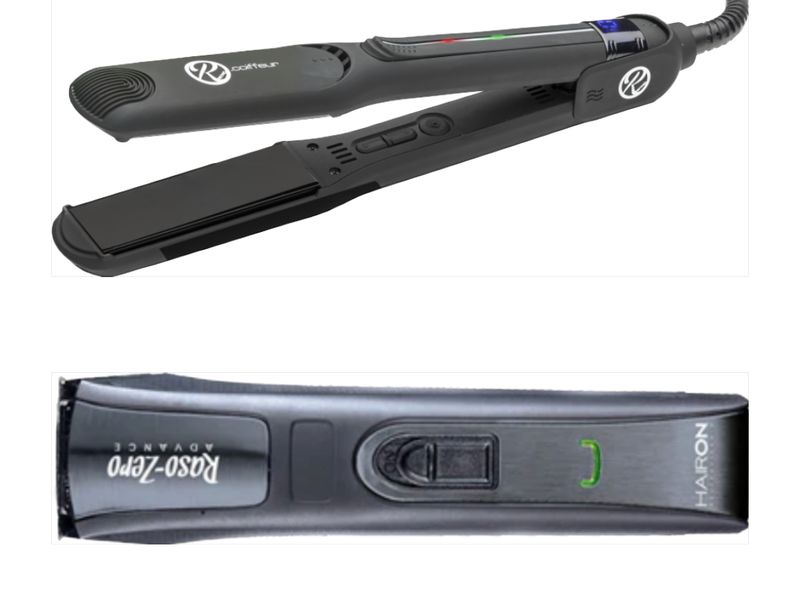 PIASTRA STRAIGHTENER I RETRO'SUPER PROFESSIONAL PIU' IN OMAGGIO TOSATRICE RASO ZERO ADVANCE HAIR ON PIASTRA STRAIGHTENER I RETRO'SUPER PROFESSIONAL PIU' IN OMAGGIO TOSATRICE RASO ZERO ADVANCE HAIR ON