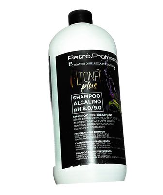SET 6 SHAMPOO LT ALCALINO RETRO' PROFESSIONAL I-TONE PLUS
