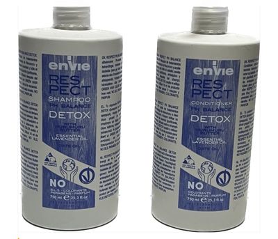 SHAMPOO ENVIE DETOX 750 ML E CONDITIONER ENVIE DETOX 750 ML