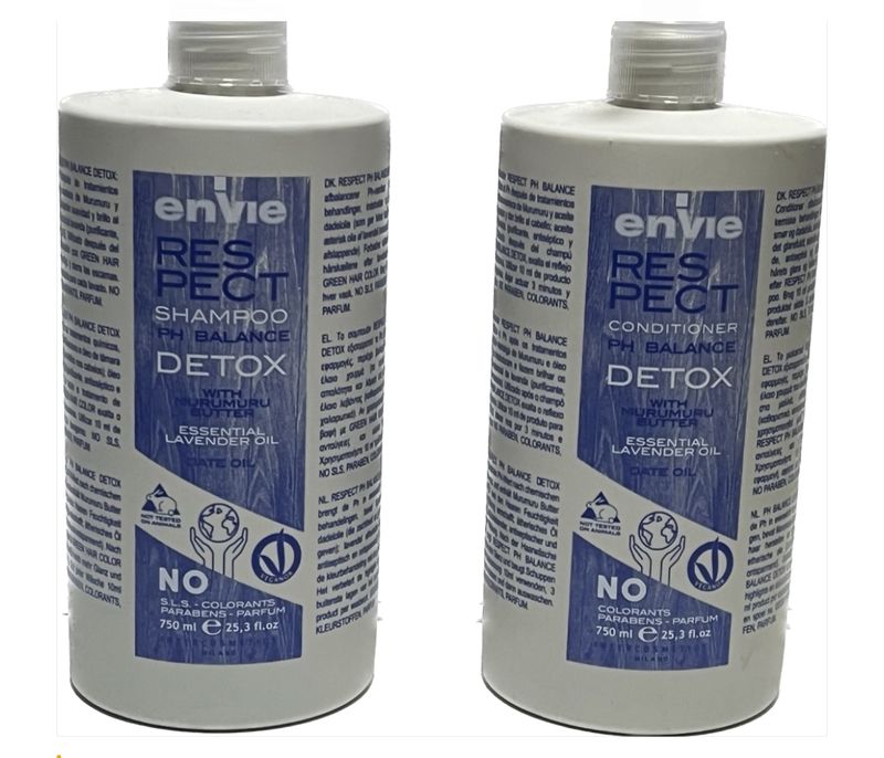 SHAMPOO ENVIE DETOX 750 ML E CONDITIONER ENVIE DETOX 750 ML SHAMPOO ENVIE DETOX 750 ML E CONDITIONER ENVIE DETOX 750 ML