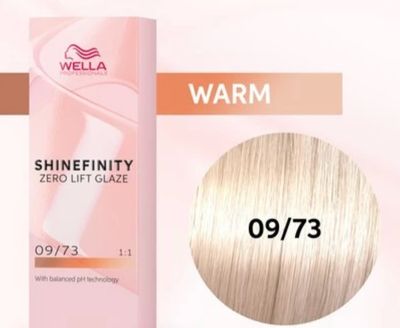 SHINEFINITY WELLA 60 ML WARM COLORS