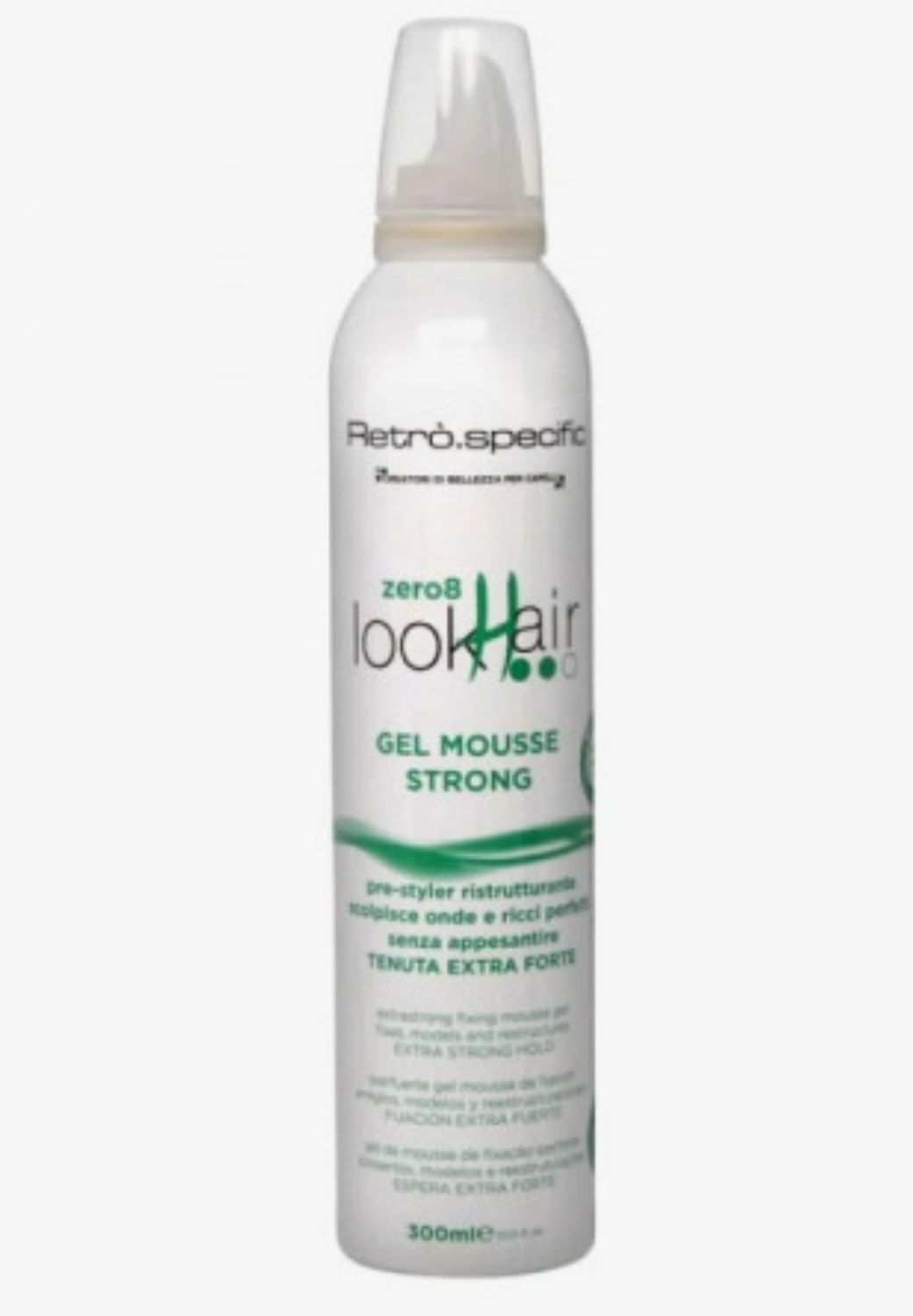 GEL MOUSSE STRONG RETRO' 300 ML
