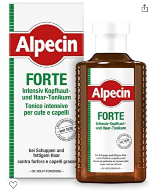 ALPECIN FORTE TONICO INTENSIVO X CUTE E CAPELLI 200 ML