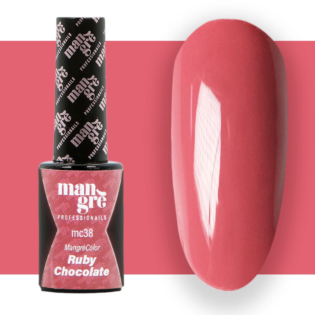 SMALTO SEMIPERMANENTE MANGRE' RUBY CHOCOLATE MC38 8 ML SMALTO SEMIPERMANENTE MANGRE' RUBY CHOCOLATE MC38 8 ML