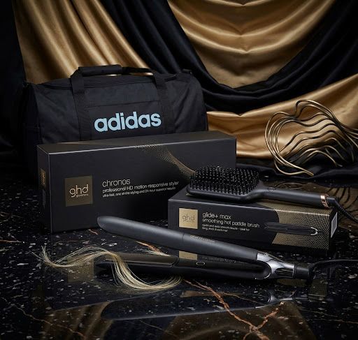 PIASTRA GHD CHRONOS NERA PIU' SPAZZOLA ELETTRICA GHD GLIDE MAX IN OMAGGIO BORSA ADIDAS PIASTRA GHD CHRONOS NERA PIU' SPAZZOLA ELETTRICA GHD GLIDE MAX IN OMAGGIO BORSA ADIDAS