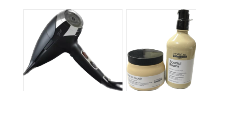 PHON GHD HELIOS NERO CON IN OMAGGIO SHAMPOO 500 ML LOREAL ABSOLUT REPAIR E MASCHERA 500 ML ABSOLUT REPAIR