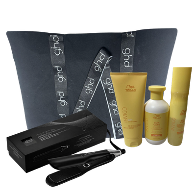 PIASTRA GHD CHRONOS MAX + KIT MARE CON SHAMPOO 300 ML WELLA CONDITIONER 200 ML E SPRAY 150 ML CORPO E CAPELLI IN OMAGGIO BORSA GHD PIASTRA GHD CHRONOS MAX + KIT MARE CON SHAMPOO 300 ML WELLA CONDITIONER 200 ML E SPRAY 150 ML CORPO E CAPELLI IN OMAGGIO BORSA GHD