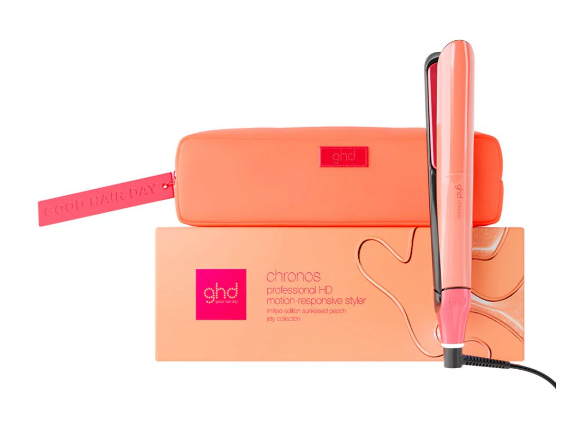 PIASTRA GHD CHRONOS JELLY CON POCHETTE + SHAMPOO A SECCO GHD 200 ML ONCE AGAIN + SPAZZOLA GHD PADDLE BRUSH PIASTRA GHD CHRONOS JELLY CON POCHETTE + SHAMPOO A SECCO GHD 200 ML ONCE AGAIN + SPAZZOLA GHD PADDLE BRUSH