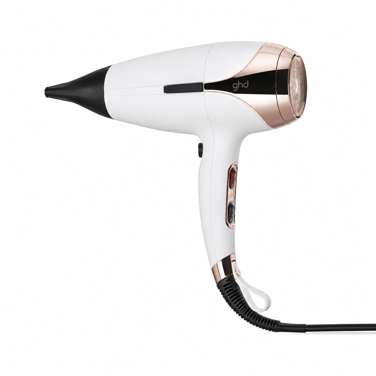 PHON GHD HELIOS BIANCO + PIASTRA GHD CHRONOS BIANCA + LACCA GHD + BORSA GHD PHON GHD HELIOS BIANCO + PIASTRA GHD CHRONOS BIANCA + LACCA GHD + BORSA GHD