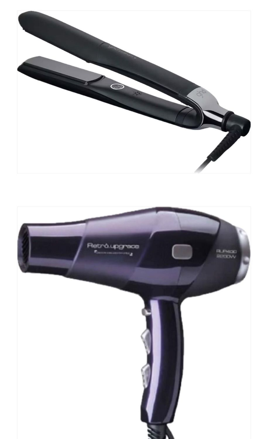 PIASTRA GHD PLATINUM + SMART STYLER NERA PIU' PHON RETRO' RUP 400 2200WATT