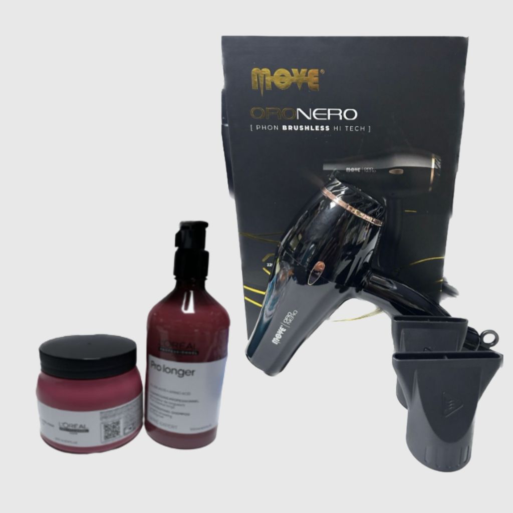 PHON MOVE ORO NERO MOTORE BRUSHLESS 2200 WATT CON DUE BECCUCCI PIU IN OMAGGIO SHAMPOO LOREAL 500 ML PRO LONGER E MASCHERA 500 ML PRO LONGER PHON MOVE ORO NERO MOTORE BRUSHLESS 2200 WATT CON DUE BECCUCCI PIU IN OMAGGIO SHAMPOO LOREAL 500 ML PRO LONGER E MASCHERA 500 ML PRO LONGER