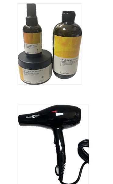 SHAMPOO SUN ELGON 500  ML MASCHERA 300 ML E OLIO 100 ML PIU' PHON BLACK STAR PIUMA 3.0  1700 WATT