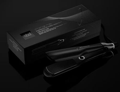 KIT GHD CON PIASTRA CRONOS MAX NERA PIU' PHON GHD HELIOS NERO +  TERMOPROTETTORE GHD 250 ML  + BORSA IN TELA GHD