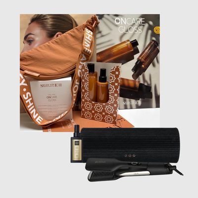 PIASTRA GHD DUET STYLE GIFT SET E SLEEK TALKER + KIT MARE SELECTIVE SHAMPOO 275 LEAVE-IN 150 ML E SPRAY 100 ML IN OMAGGIO BORSELLO SELECTIVE PIASTRA GHD DUET STYLE GIFT SET E SLEEK TALKER + KIT MARE SELECTIVE SHAMPOO 275 LEAVE-IN 150 ML E SPRAY 100 ML IN OMAGGIO BORSELLO SELECTIVE