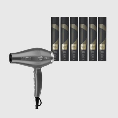 PHON RETRO' CASSIOPEA 2400 WATT CON DUE BECCUCCI PIU' 6 LACCHE GHD PERFECT ENDING 400 ML PHON RETRO' CASSIOPEA 2400 WATT CON DUE BECCUCCI PIU' 6 LACCHE GHD PERFECT ENDING 400 ML