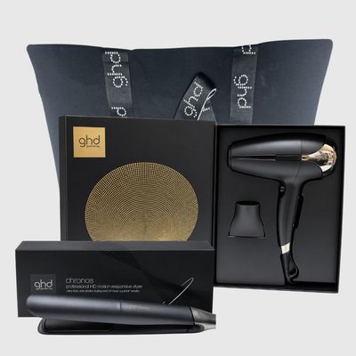 KIT GHD CON PIASTRA GHD CHRONOS NERA PIU' PHON GHD HELIOS NERO 2200 WATT IN REGALO BORSA GHD KIT GHD CON PIASTRA GHD CHRONOS NERA PIU' PHON GHD HELIOS NERO 2200 WATT IN REGALO BORSA GHD