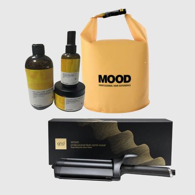 GHD WAVE TRIPLE BARREL WAVER PIU' KIT MARE ELGON SUN SHAMPOO 500 ML MASCHERA 300 ML E WAVE LOCK CONTROL IN OMAGGIO BAG MOOD GHD WAVE TRIPLE BARREL WAVER PIU' KIT MARE ELGON SUN SHAMPOO 500 ML MASCHERA 300 ML E WAVE LOCK CONTROL IN OMAGGIO BAG MOOD
