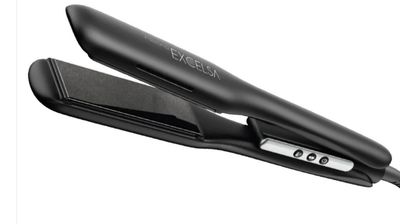 PIASTRA RETRO' EXCELSA GENIUS PRO LARGE   IN OMAGGIO PHON BLACK STAR TURBO PIUMA 1700 WATT  + KIT HOLIDAY MOOD KERATIN