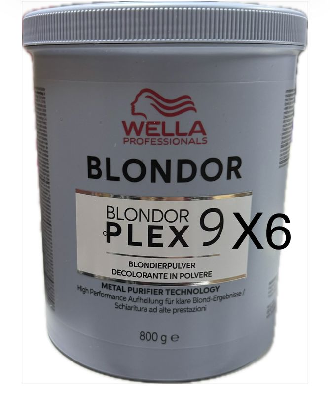 NEW DECOLORANTE WELLA 800 GR BLONDORPLEX X 6 PZ NEW DECOLORANTE WELLA 800 GR BLONDORPLEX X 6 PZ