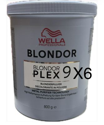 NEW DECOLORANTE WELLA 800 GR BLONDORPLEX X 6 PZ NEW DECOLORANTE WELLA 800 GR BLONDORPLEX X 6 PZ