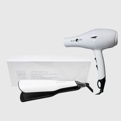 PIASTRA GHD CHRONOS MAX BIANCA PIU' PHON BLACK STAR TURBO PIUMA BIANCO 1700 WATT PIASTRA GHD CHRONOS MAX BIANCA PIU' PHON BLACK STAR TURBO PIUMA BIANCO 1700 WATT