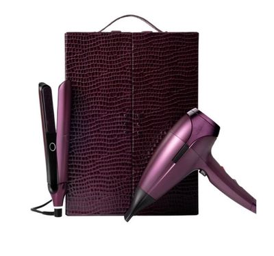 GHD DELUXE GIFT SET  ASCIUGACAPELLI E PIASTRA IN CHERRY CHIC