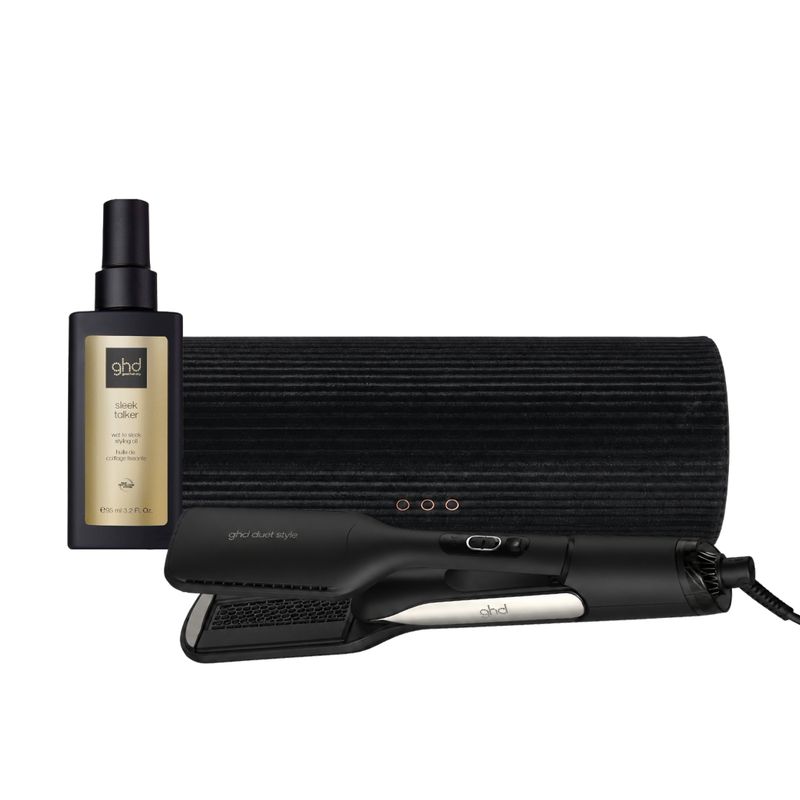 PIASTRA GHD DUET STYLE GIFT SET E GHD SLEEK TALKER PIASTRA GHD DUET STYLE GIFT SET E GHD SLEEK TALKER