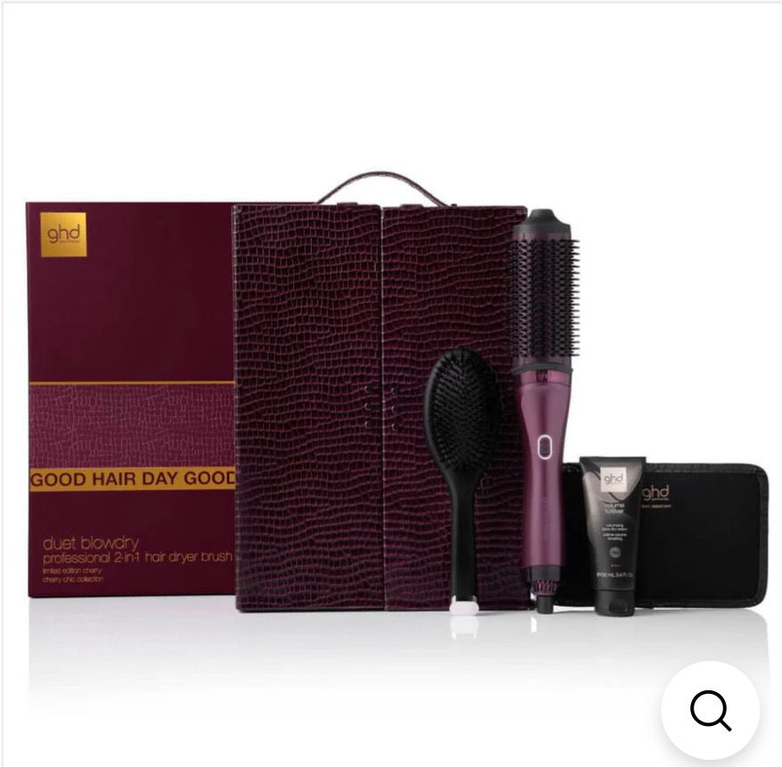 SPAZZOLA GHD DUET BLOW DRY CHERRY CHIC