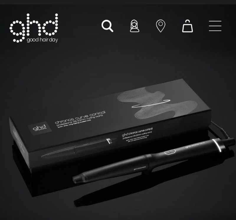 FERRO GHD CHRONOS CURVE CONICAL 28-23MM FERRO GHD CHRONOS CURVE CONICAL 28-23MM