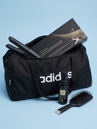 KIT GHD PIASTRA GHD CHRONOS NERA + SLEEK OPERATOR GHD +SPAZZOLA PADDLE BRUSH + BORSONE ADIDAS KIT GHD PIASTRA GHD CHRONOS NERA + SLEEK OPERATOR GHD +SPAZZOLA PADDLE BRUSH + BORSONE ADIDAS