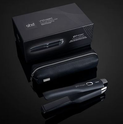 PIASTRA GHD UNPLUGGED NERA CON POCHETTE SENZA FILI