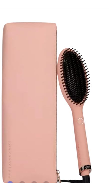SPAZZOLA GHD GLIDE PINK COLLECTION CON POCHETTE PIU TERMOPROTETTORE GHD