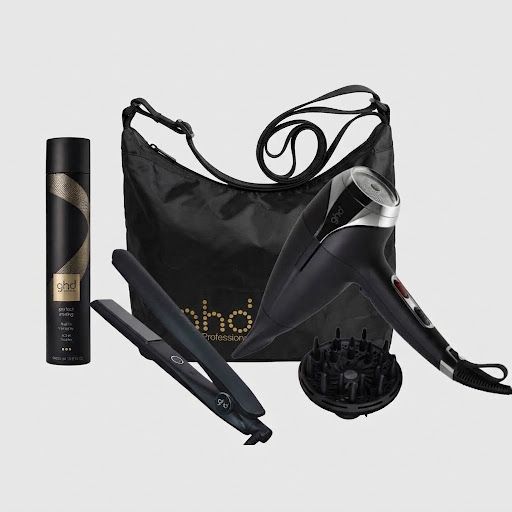 PHON GHD HELIOS BLACK 2200 WATT + DIFFUSORE GHD HELIOS +PIASTRA GHD GOLD + LACCA GHD + BORSA GHD PHON GHD HELIOS BLACK 2200 WATT + DIFFUSORE GHD HELIOS +PIASTRA GHD GOLD + LACCA GHD + BORSA GHD