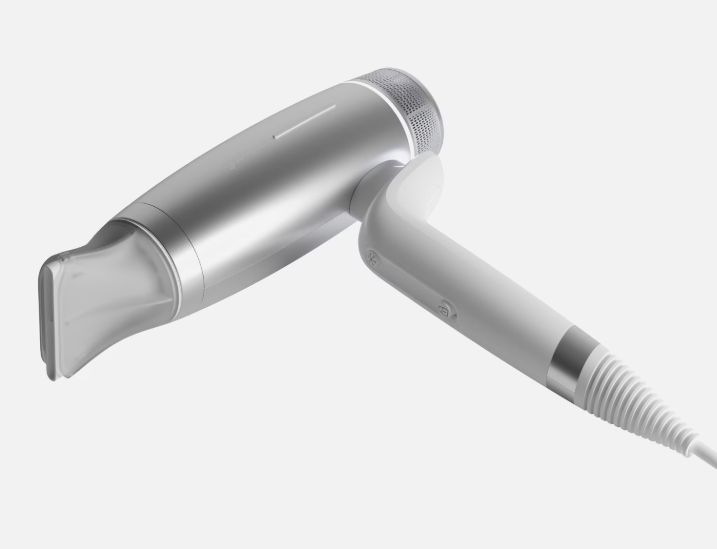 PHON GHD SPEED NERO METALLIZZATO + DIFFUSORE GHD SPEED + PIASTRA GHD CHRONOS MAX NERA+ TERMOPROTETTORE GHD + LACCA  GHD PERFECT ENDING  400 ML