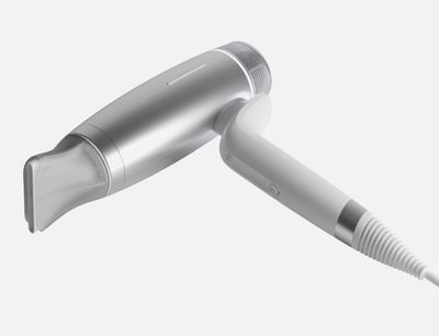 PHON GHD SPEED NERO METALLIZZATO + DIFFUSORE GHD SPEED + PIASTRA GHD CHRONOS MAX NERA+ TERMOPROTETTORE GHD + LACCA  GHD PERFECT ENDING  400 ML