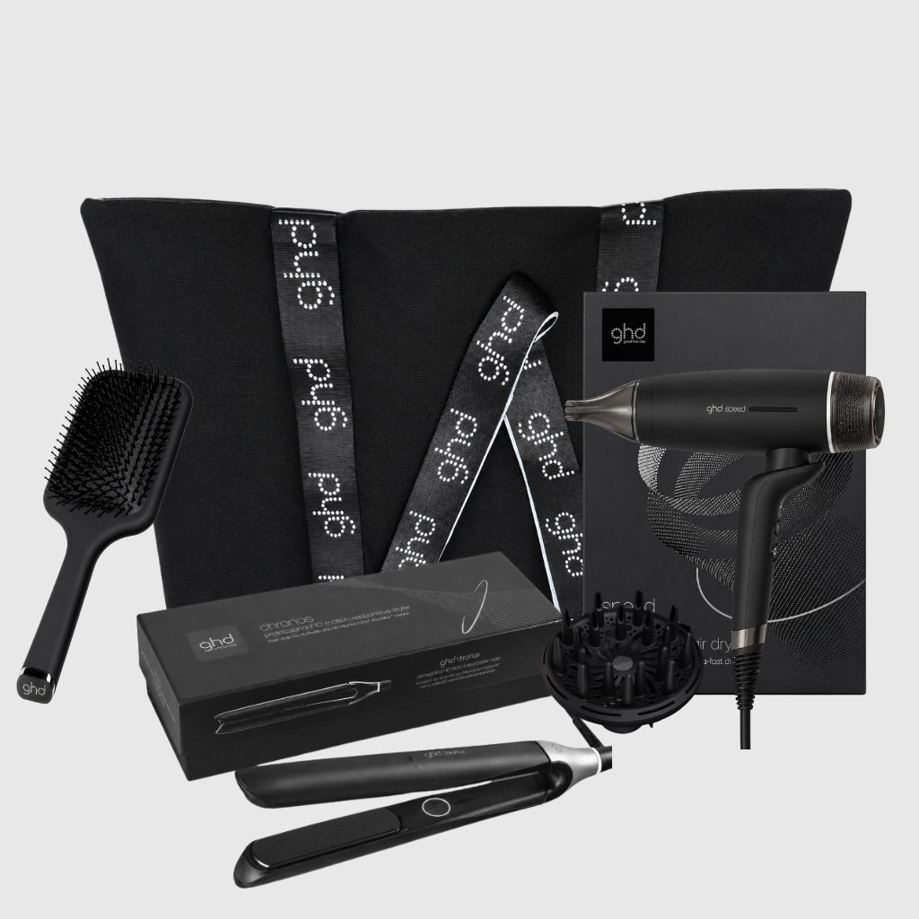 PHON GHD SPEED + DIFFUSORE GHD SPEED + PIASTRA GHD CHRONOS MAX NERA+ TERMOPROTETTORE GHD + LACCA GHD PERFECT ENDING 400 ML PHON GHD SPEED + DIFFUSORE GHD SPEED + PIASTRA GHD CHRONOS MAX NERA+ TERMOPROTETTORE GHD + LACCA GHD PERFECT ENDING 400 ML
