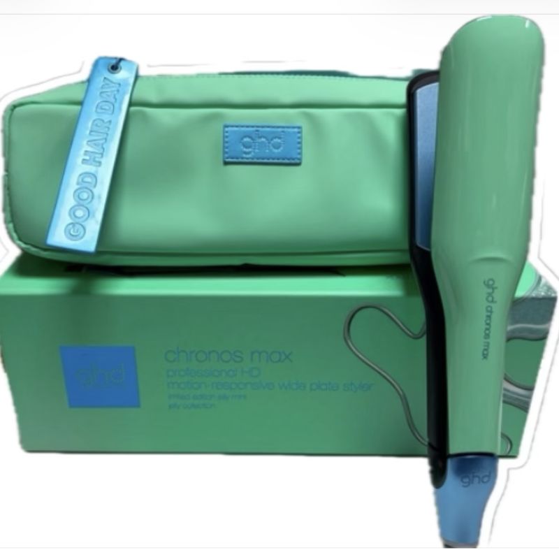 PIASTRA GHD CHRONOS MAX STYLER (LAMELLE 43 MM) JELLY MINT CON POCHETTE