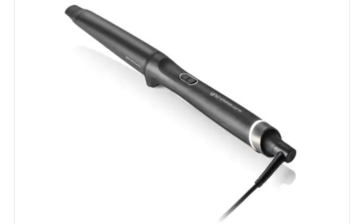 FERRO GHD CHRONOS CURVE CONICAL WAND 23-26 MM IN OMAGGIO TERMOPROTETTORE GHD + LACCA GHD 400 ML + BORSA GHD