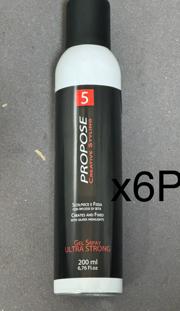 GEL SPRAY PROPOSE 200 ML X 6 PZ