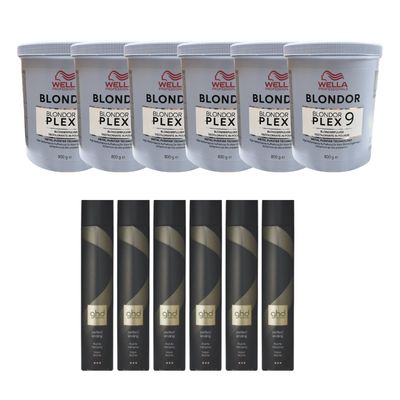 NEW BLONDORPLEX WELLA X 6 PZ + LACCA GHD PERFECT ENDING 400 ML X 6 PZ NEW BLONDORPLEX WELLA X 6 PZ + LACCA GHD PERFECT ENDING 400 ML X 6 PZ