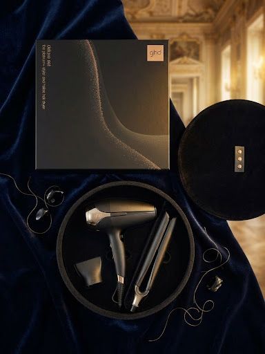 DELUXE SET GHD CON PHON GHD HELIOS E PIASTRA GHD CHRONOS IN ELEGANTE COFANETTO 2026