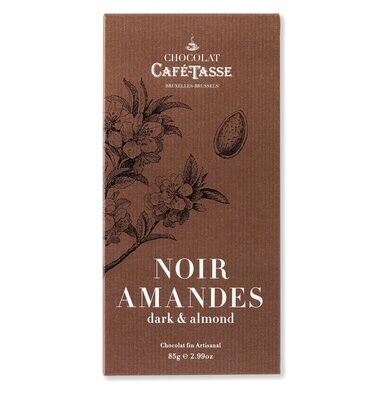 Café Tasse - Tablette Noir & Amandes