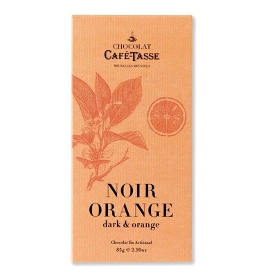 Café tasse - Tablette Noir & Orange