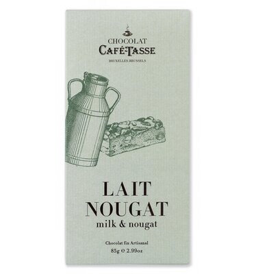 Café tasse - Tablette Lait & Nougat