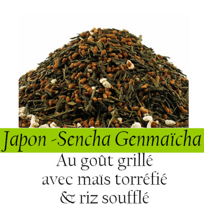 Thé Vert - Japon - Sencha Genmaïcha